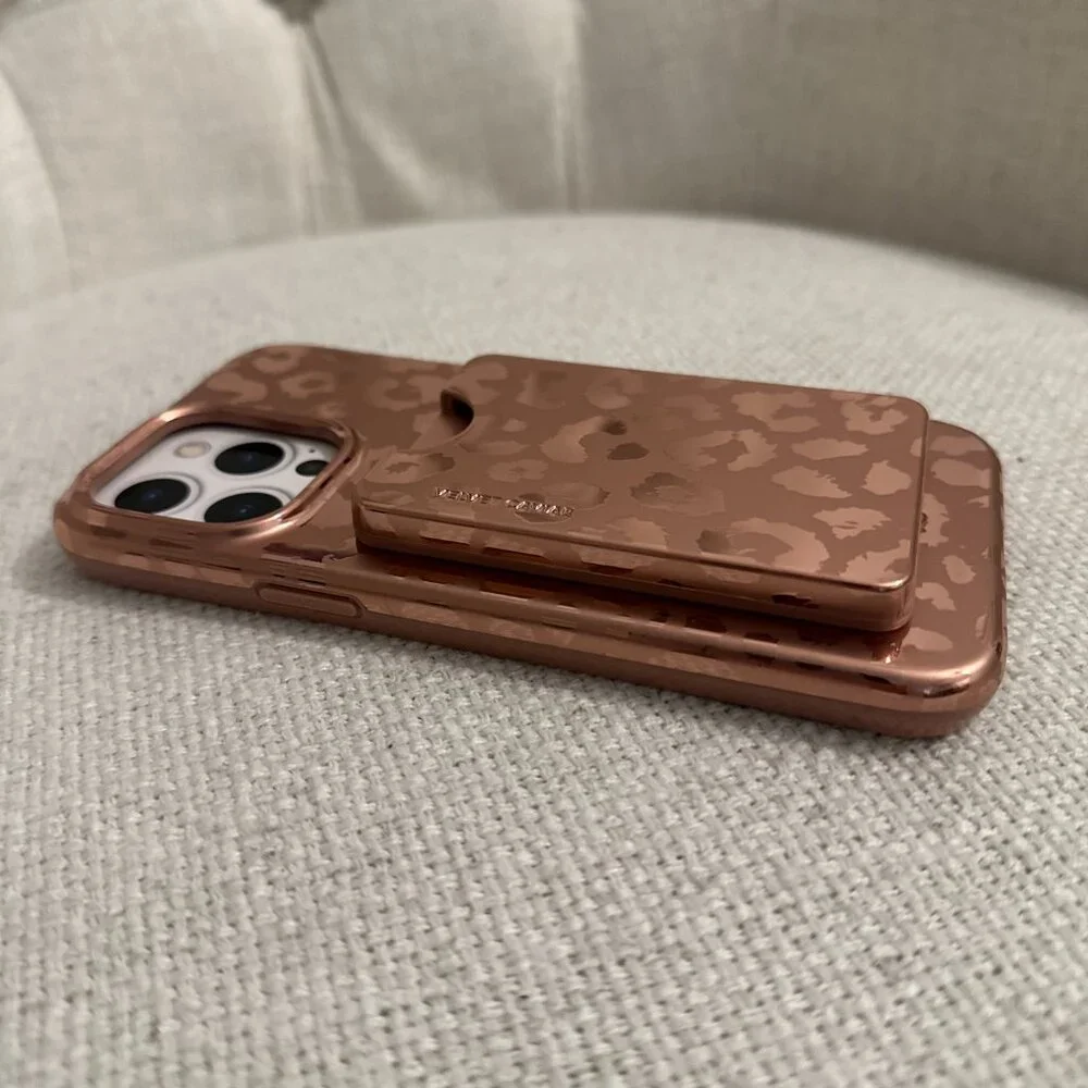 VELVET CAVIAR Leopard iPhone Case & Magnetic Wallet